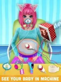 Pregnant Kitty Mom Surgery Simulator Screen Shot 4