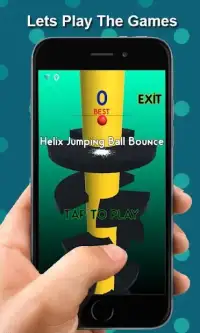 Helix Jumping Ball Ups & Down Bouncing Ball Screen Shot 4
