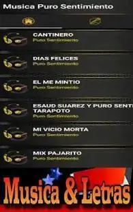 Puro Sentimiento Musica Cumbia Peruana 2018 Screen Shot 2