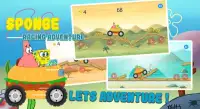 Sponge Car Racing Adventure Screen Shot 0