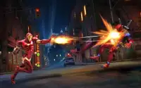 Flying Iron Superhero Flashlight Man Super Rescue Screen Shot 8