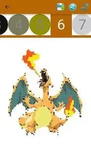 Warnai dengan angka Pokemon-Pixel Art Screen Shot 10