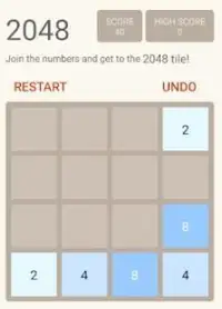 2048 AND BEYOND Screen Shot 2