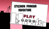 Stickman Parkour Platform 2 Screen Shot 0