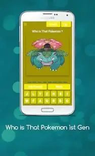Who's That Pokemon : 1st Generation Screen Shot 3