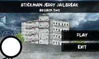Stickman Jerry JailBreak new - 2018 season two Screen Shot 1