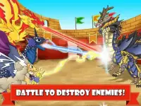 Dragon Battle: Dragons fighting game Screen Shot 1
