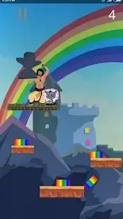 Kitty Rainbow Stack bahubali game 3 Screen Shot 0