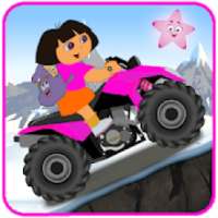 Little Dora Hill Racing - dora games free for kids