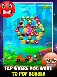 Bubble Shooter - Angry Face Popper Edition Screen Shot 5