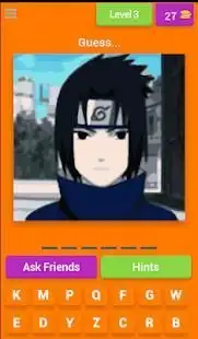 Ultimate Naruto Character Quiz Screen Shot 5