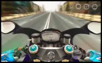 Moto Furious : Highway Bike Traffic Racing Sim 3D Screen Shot 2