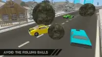 Rolling Ball Car Stunts and Extreme race Screen Shot 2
