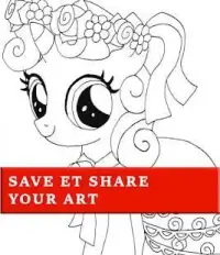 How to color My Little Pony Coloring Book-MLP Screen Shot 6