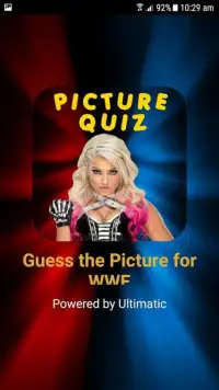 Guess the Picture Trivia for WWE Screen Shot 9