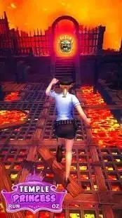 Lost Temple Princess OZ Final Run 3D Screen Shot 2