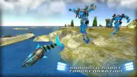 Futuristik Robo Shark: Robot Transformation Game Screen Shot 5