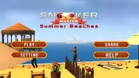 Snooker Master : Summer Beach Screen Shot 4