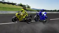 Moto Bike Racing Super Hero Motorcycle Racing Game Screen Shot 1