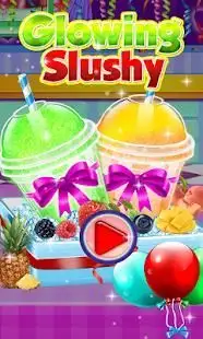 Glowing Slush Maker - Rainbow Desserts Drink Screen Shot 9