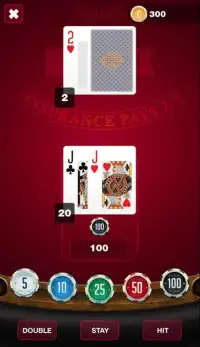 Classic Vegas Blackjack Screen Shot 1