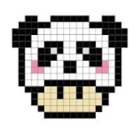 Pixel Art - Warna menurut Nomor Mewarnai Halaman