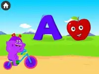 Learn ABC Alphabet - Bike Rider Games For Kids Screen Shot 10