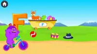 Learn ABC Alphabet - Bike Rider Games For Kids Screen Shot 3