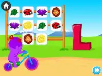 Learn ABC Alphabet - Bike Rider Games For Kids Screen Shot 9