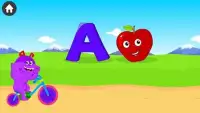 Learn ABC Alphabet - Bike Rider Games For Kids Screen Shot 19