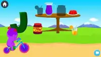 Learn ABC Alphabet - Bike Rider Games For Kids Screen Shot 1