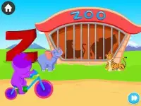 Learn ABC Alphabet - Bike Rider Games For Kids Screen Shot 8