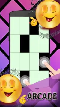 Mr Bean Piano Tiles Screen Shot 2