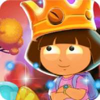 Princess Dora bubble shooter