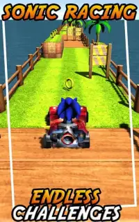 Sonic Chibi Car Racing Boom Screen Shot 2