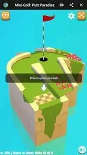 Mini-Golf: Putt Paradise Screen Shot 2