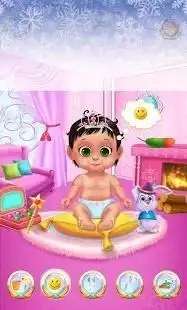 Ice Royal Princess Baby Care * Babysitting games * Screen Shot 10