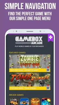 GAMEBOX Arcade - 50+ Games in 1 Screen Shot 3
