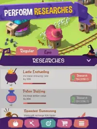 Tiny Wizard - Idle Clicker Tycoon Game Free Screen Shot 2