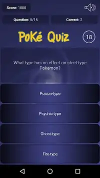 Quiz for Pokemon - I generation Screen Shot 14