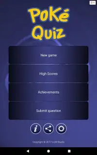 Quiz for Pokemon - I generation Screen Shot 4