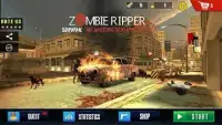 Zombie Ripper Survival - The Walking Dead Screen Shot 2