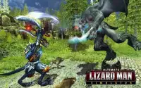 Angry Lizardman Simulator - Animal Fighting Games Screen Shot 2