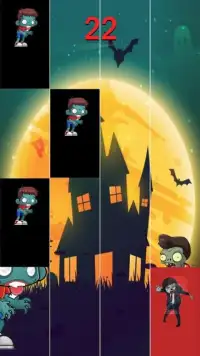 Piano Zombie Tiles Screen Shot 0