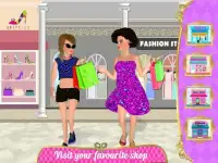Stylist Girl Shopping: Cute Girls Fashion Games Screen Shot 5