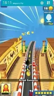 Subway Surf 3D Game Screen Shot 0
