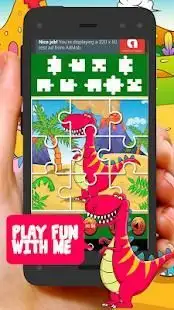 Dinosaurs Jigsaw Puzzles For Kids Screen Shot 1