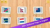 Jigsaw Puzzle National Flags NS - Educational Game Screen Shot 6