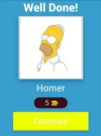 The Simpsons : Character Guess Screen Shot 4