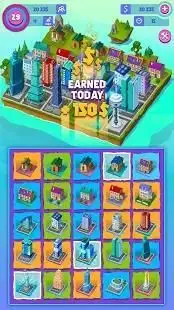 Merge - city builder (new addictive game) Screen Shot 2